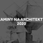 Egzaminy na architekturę w 2020, zdalne, online.